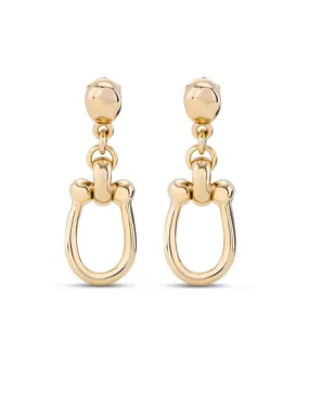 Pendientes Uno de 50 Serotonin Dorados