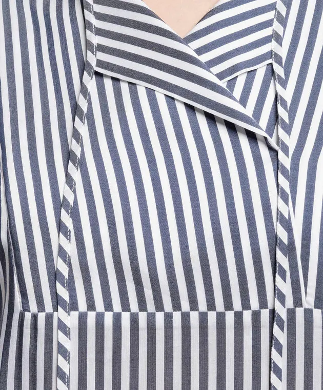 Peserico White striped shirt