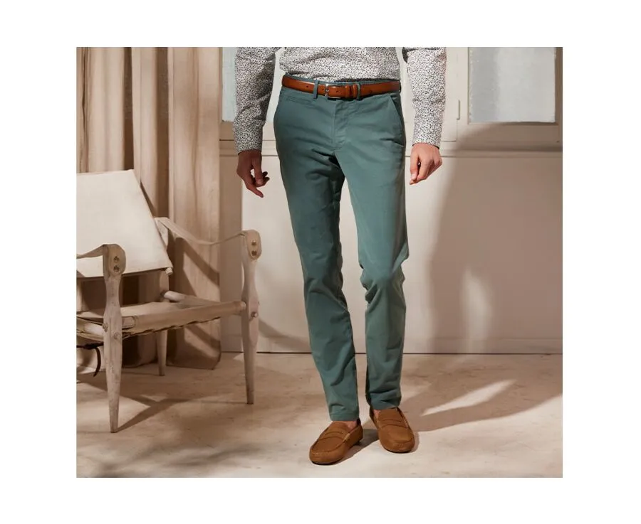 PINE GREEN MEN'S CHINOS  KYRK