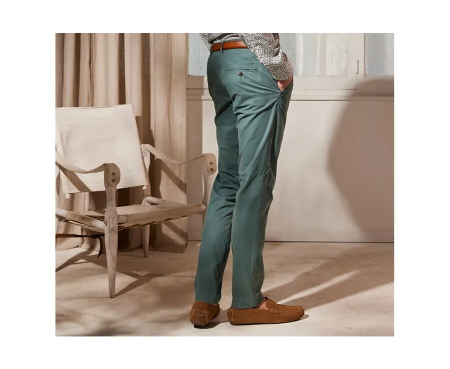 PINE GREEN MEN'S CHINOS  KYRK