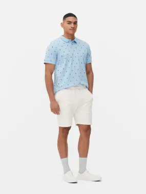 Polo con diseño de flores