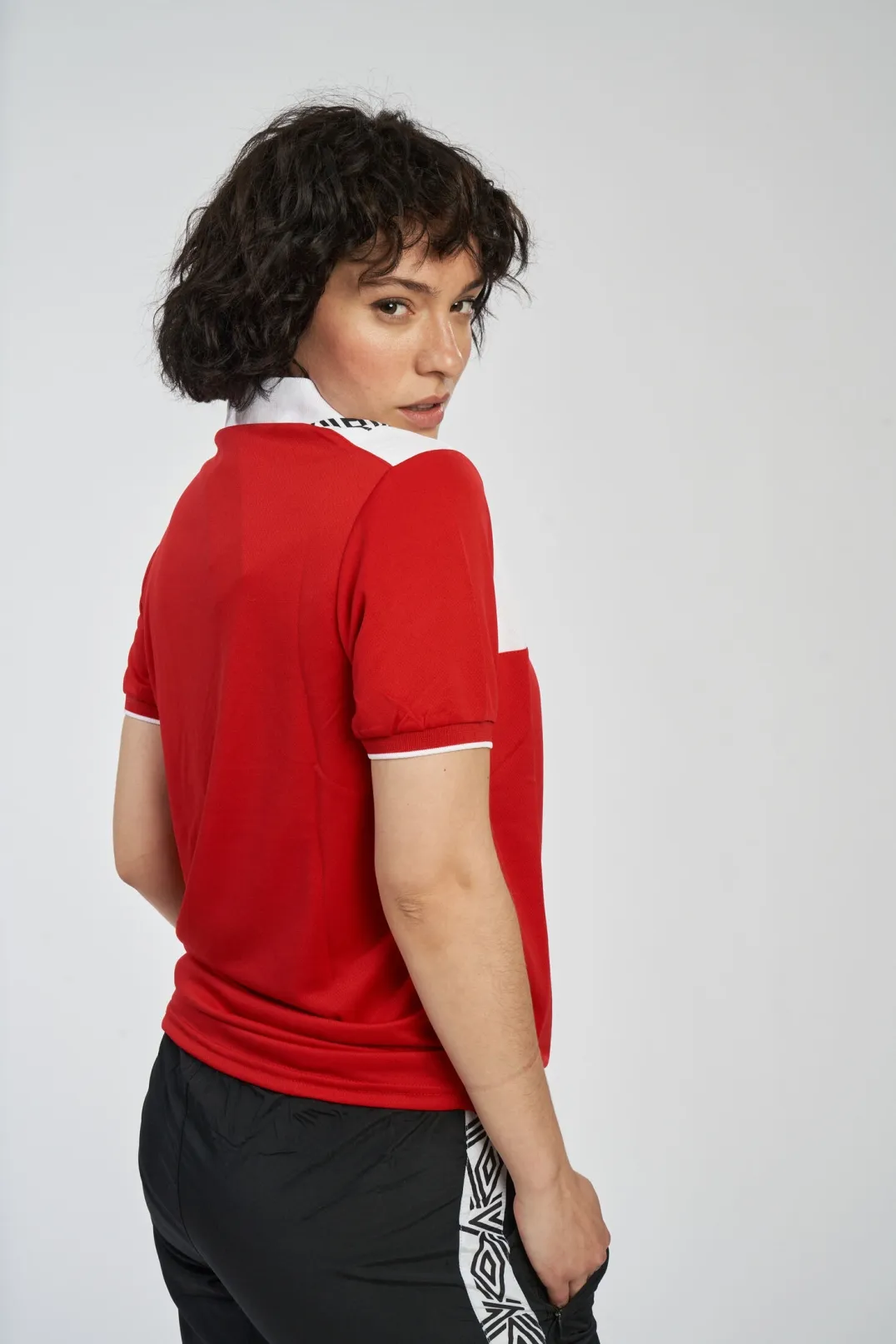 Polo Umbro Victoria Red / White