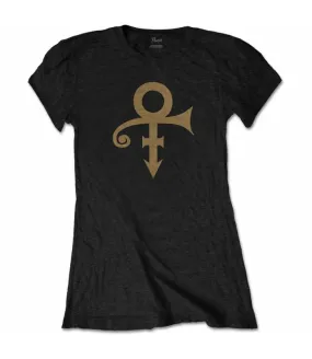 PRINCE Symbol Camiseta Licencia Oficial Chica RockOff PRINTS03LB