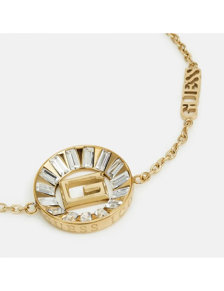 Pulsera Guess Mujer Icon Acero Dorado