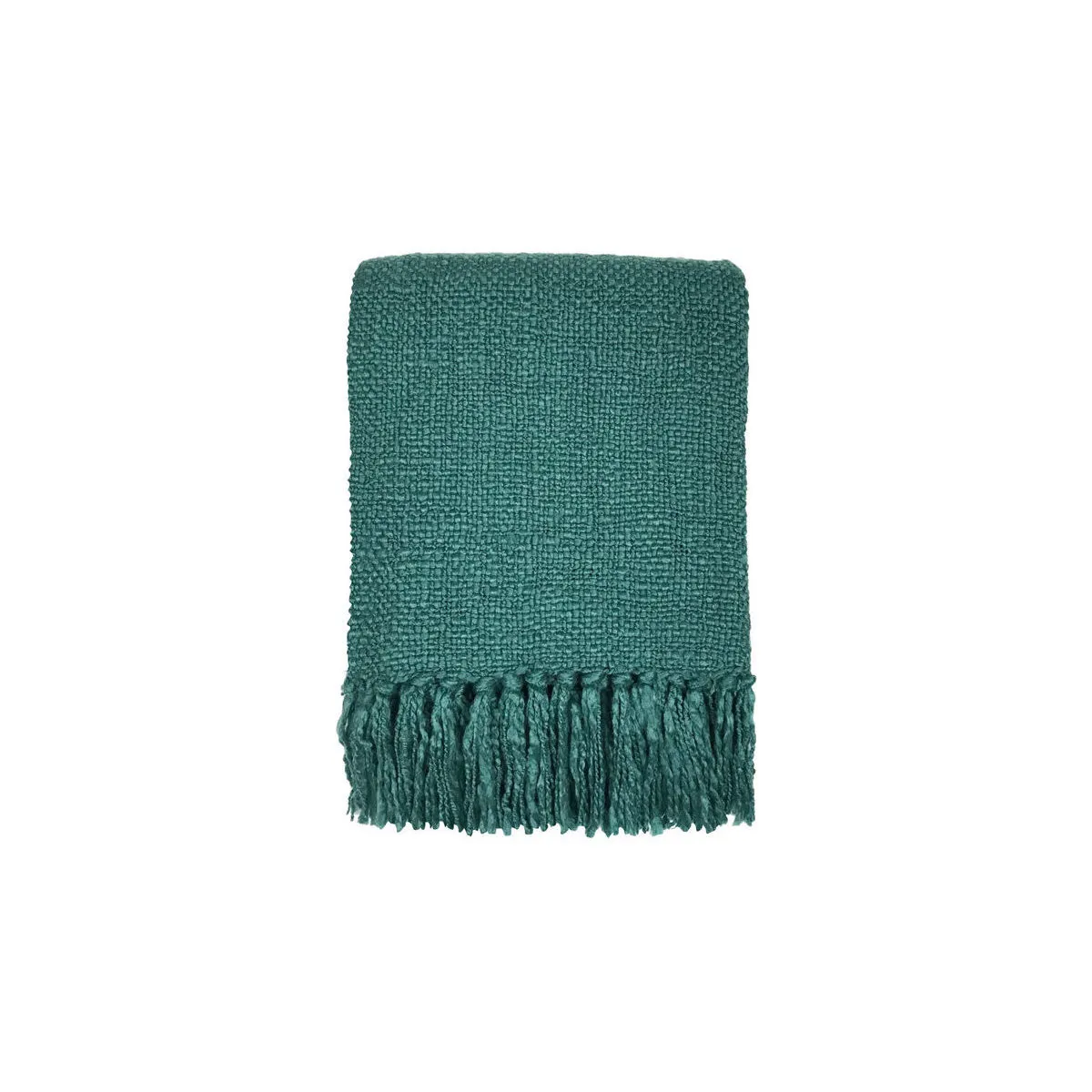 Rhinestone green throw