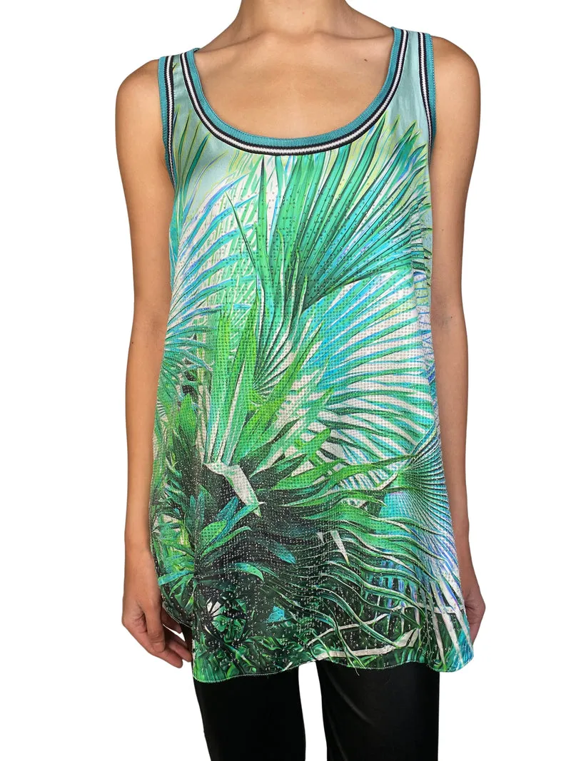 ROBERTO CAVALLI Polera Seda Y Lino
