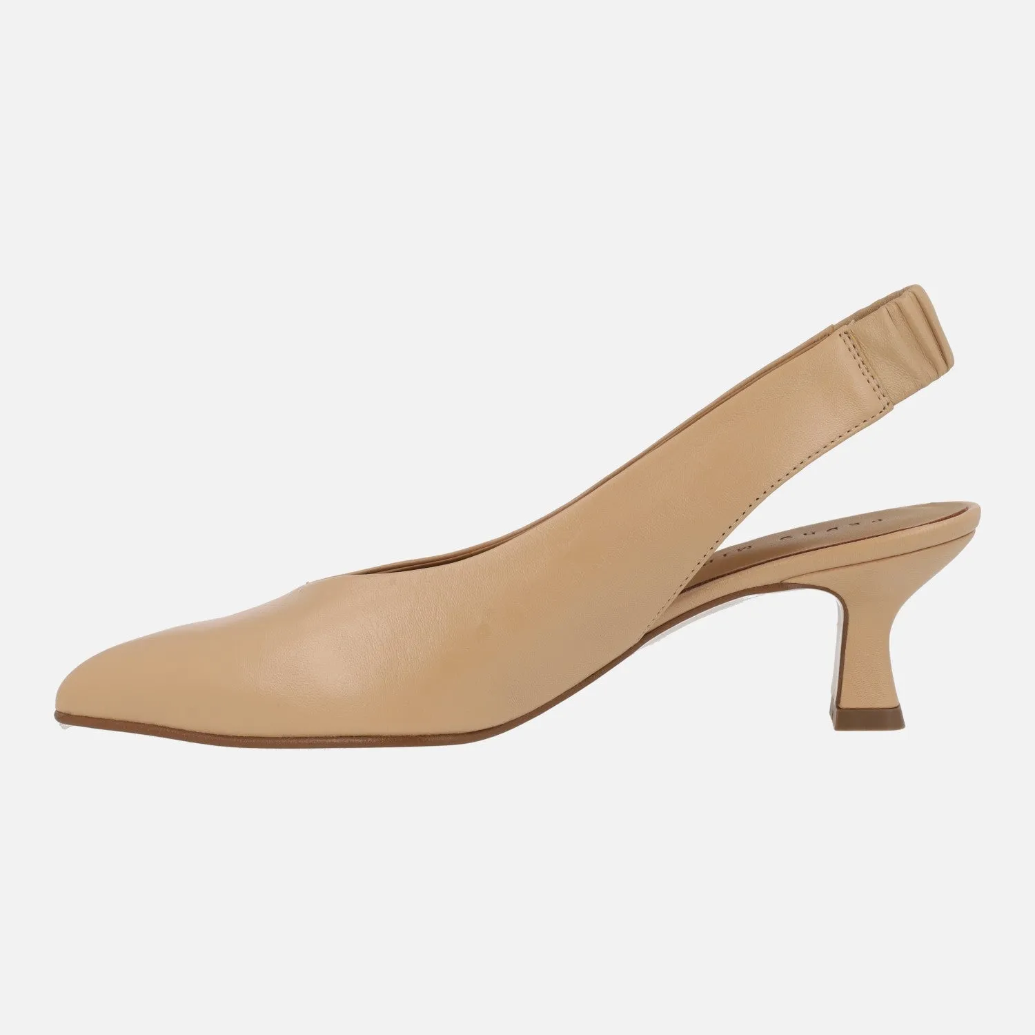 Salones destalonados de piel con tacones midi Mandalay