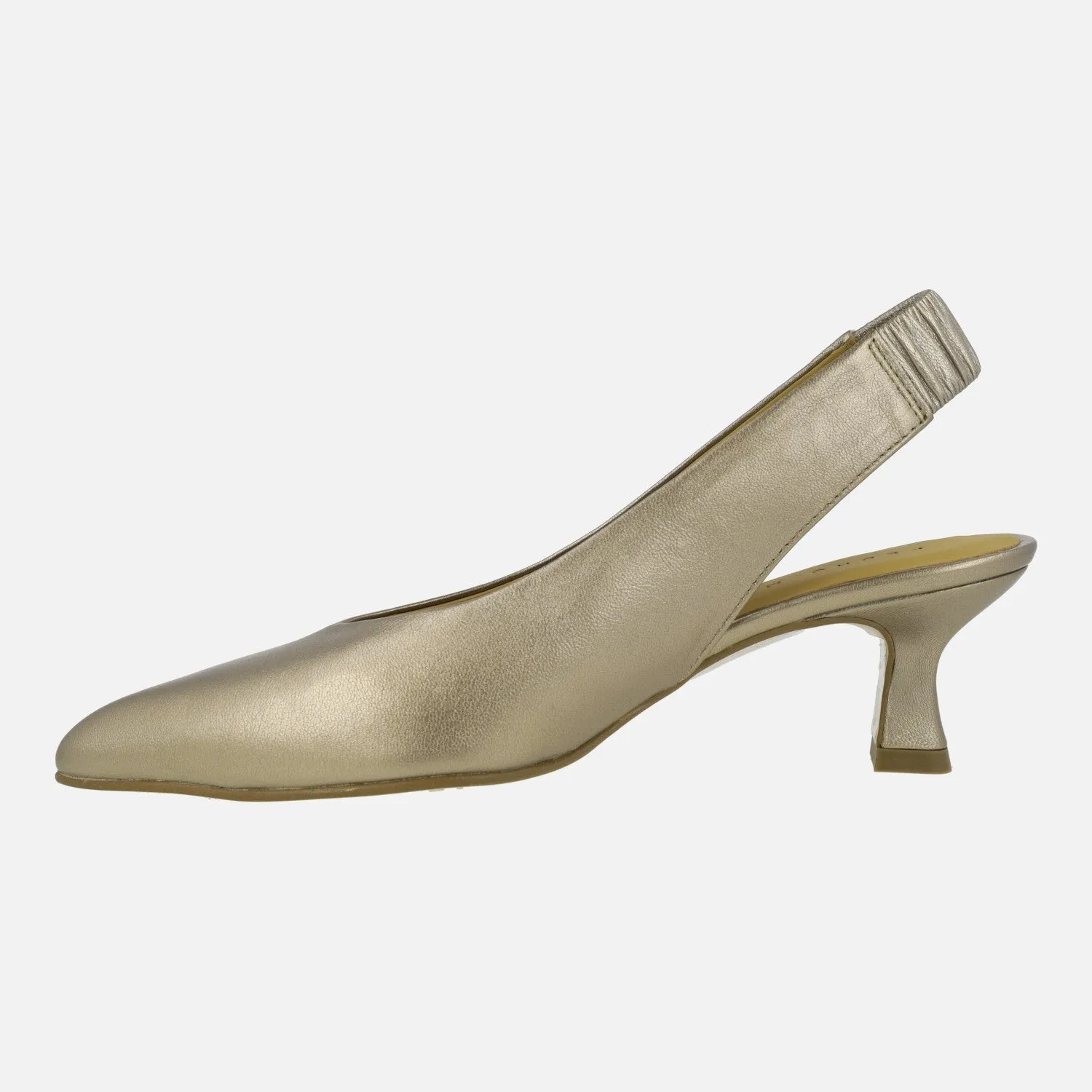 Salones destalonados de piel con tacones midi Mandalay