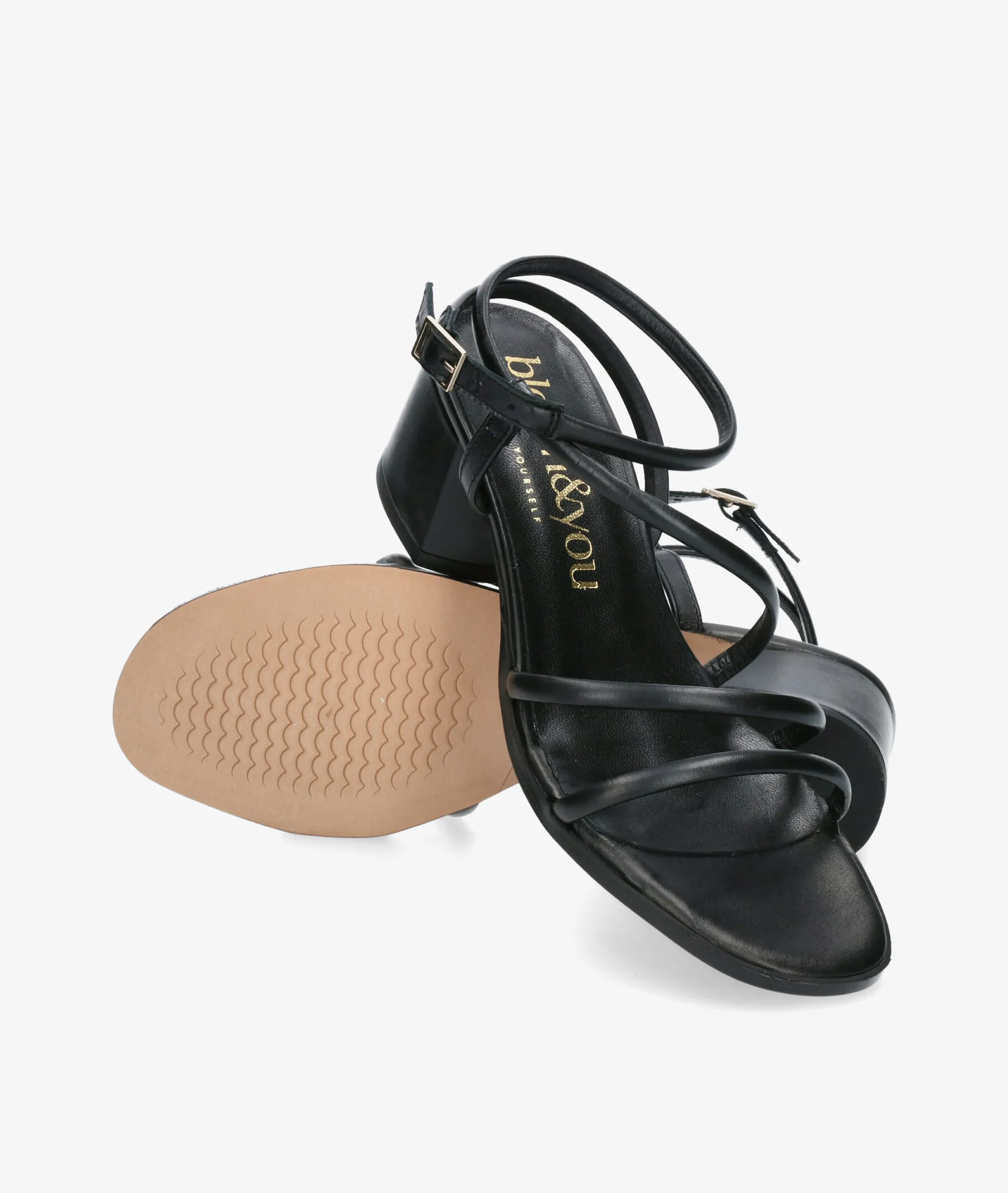 Sandalias bloom&you  HIGH IVY en negro