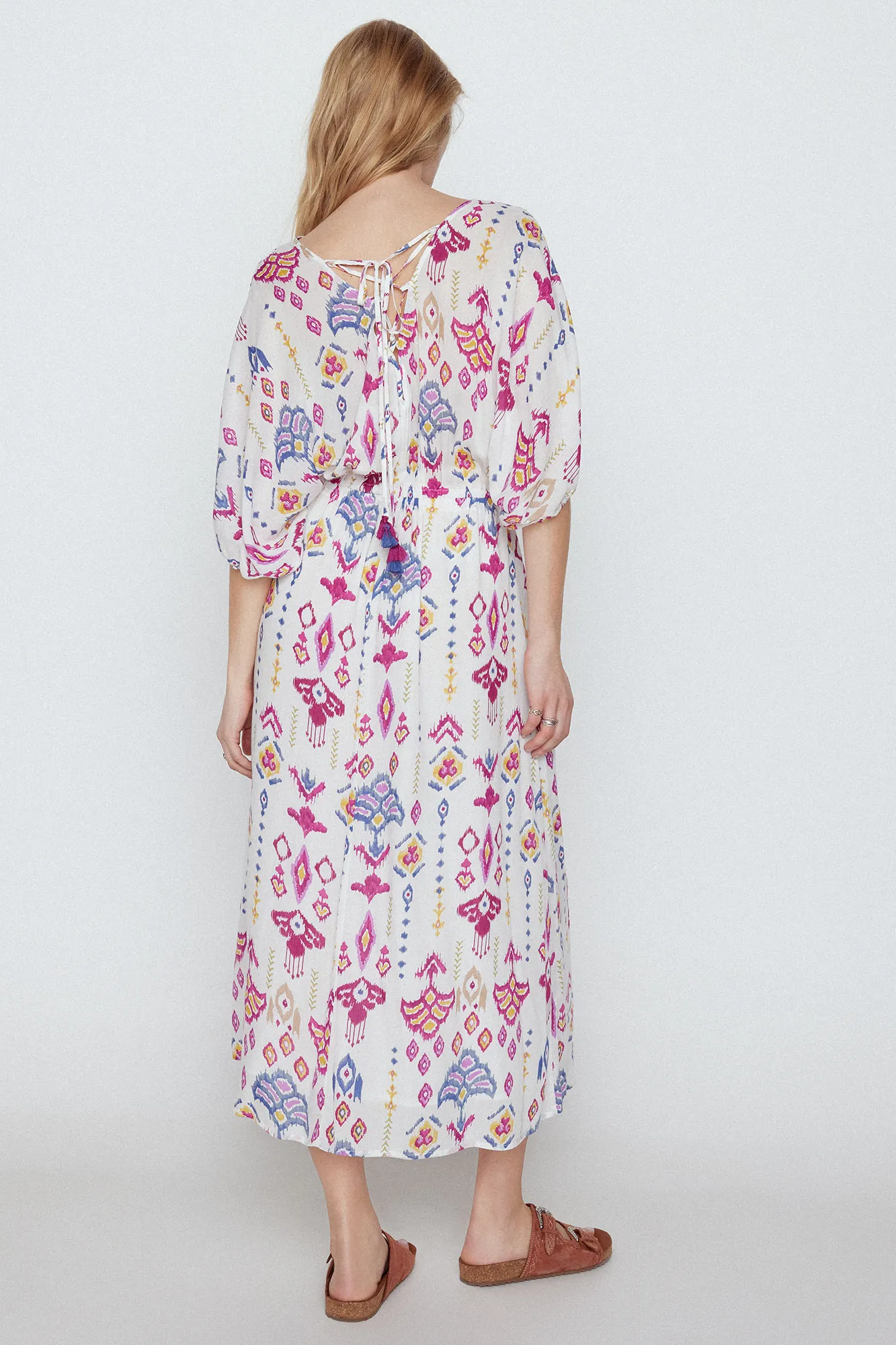 Slowlove Vestido largo estampado