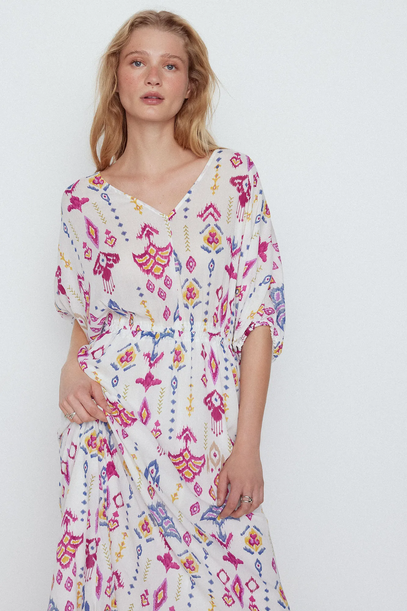 Slowlove Vestido largo estampado