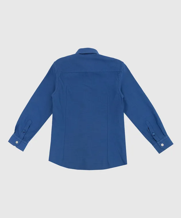 Stefano Ricci Children's blue shirt