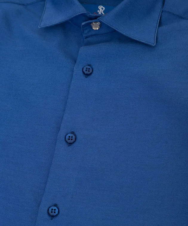 Stefano Ricci Children's blue shirt