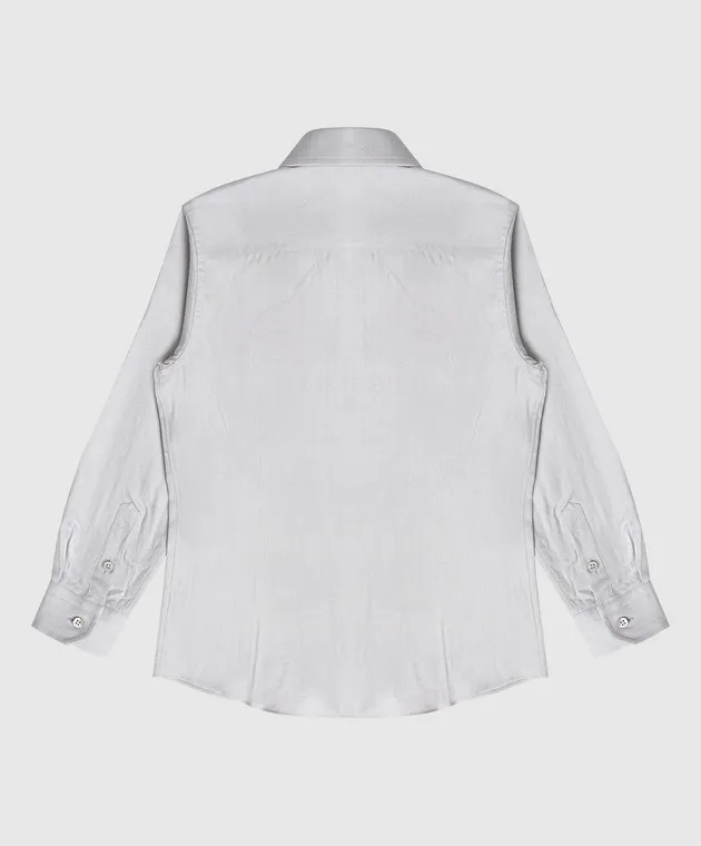 Stefano Ricci Children's gray shirt
