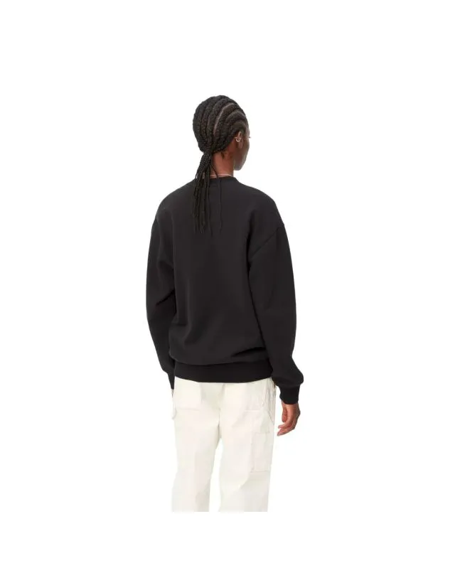 SUDADERA CARHARTT WIP W' CARHARTT SWEATSHIRT NEGROBLANCO