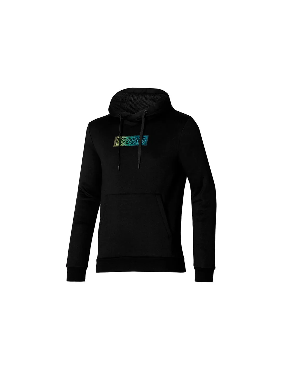 Sudadera de Fitness Mizuno Release Hoodie Negro Hombre
