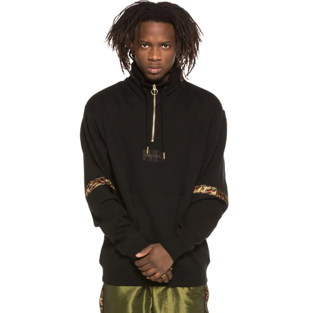 Sudadera Grimey Midnight High Neck Sweatshirt SS19 black