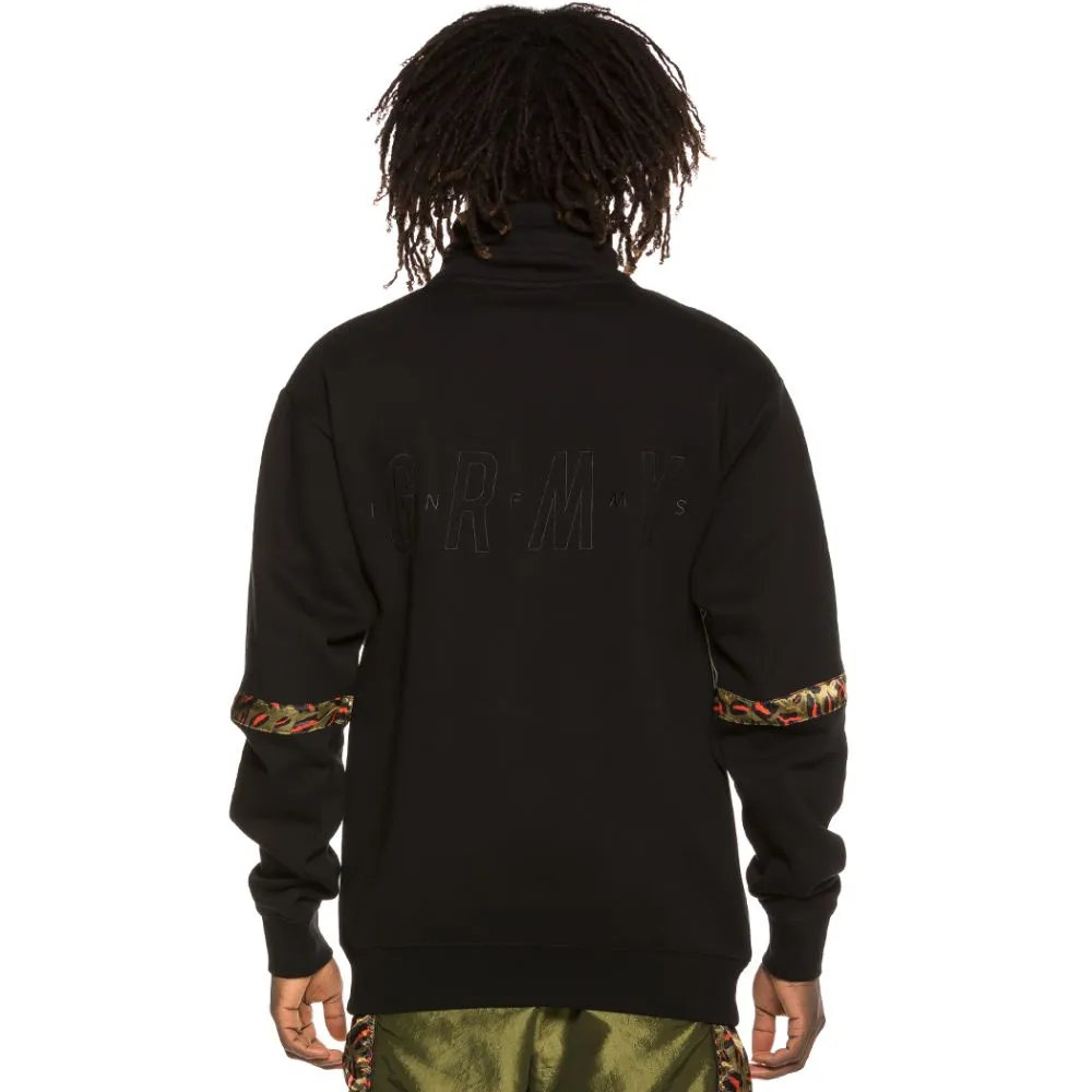 Sudadera Grimey Midnight High Neck Sweatshirt SS19 black