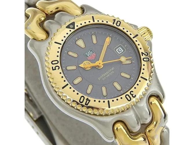 TAG HEUER RELOJ PROFESIONAL COMBI WG13202 PLATA DORADO 