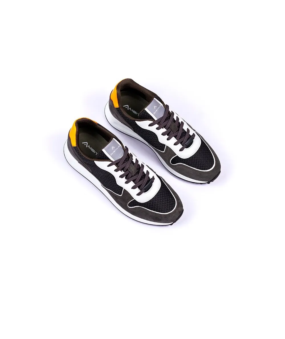 Tenis Casuales Estilo Deportivos en Cuero