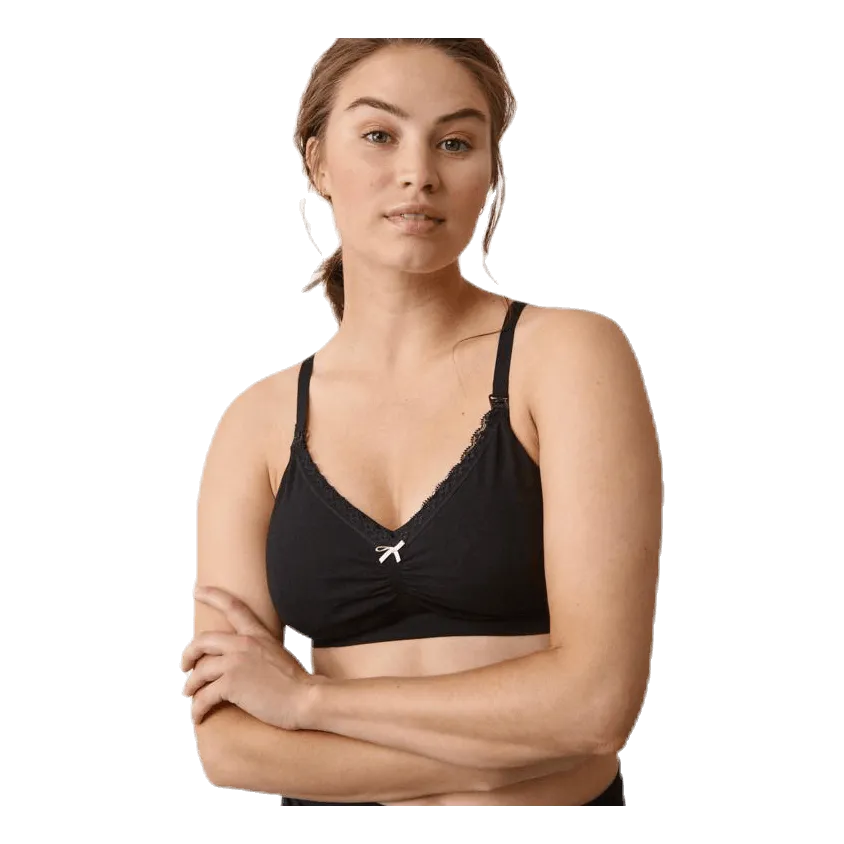 Tetas FF Bra/Org Cotton Black