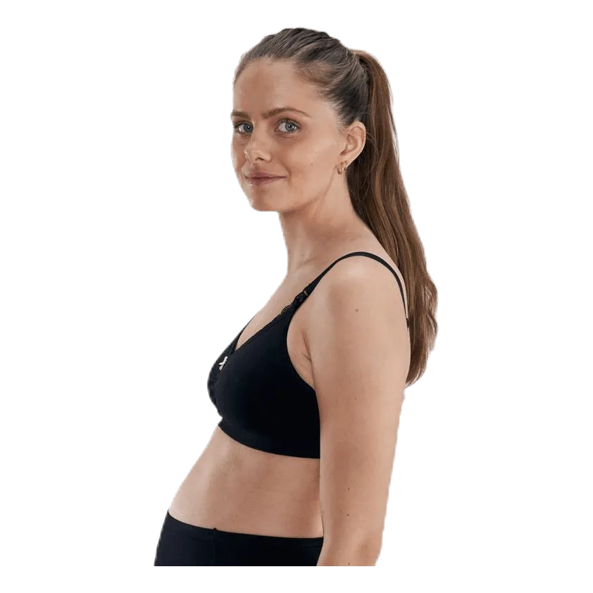 Tetas FF Bra/Org Cotton Black