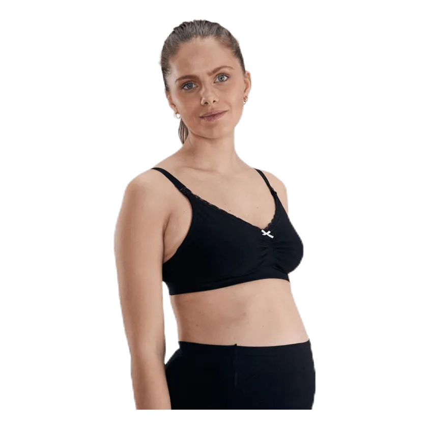 Tetas FF Bra/Org Cotton Black