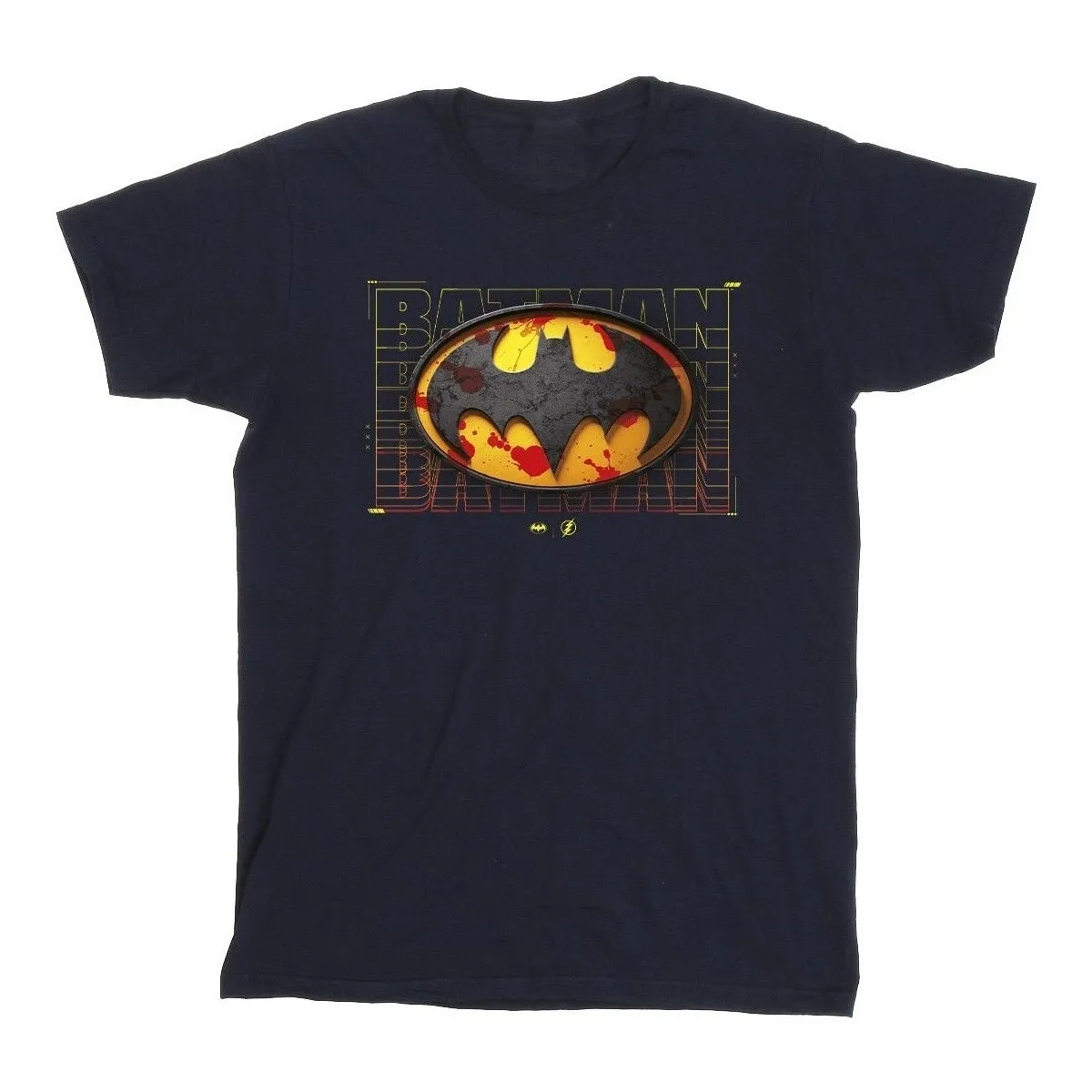 The Flash Batman Red Splatter