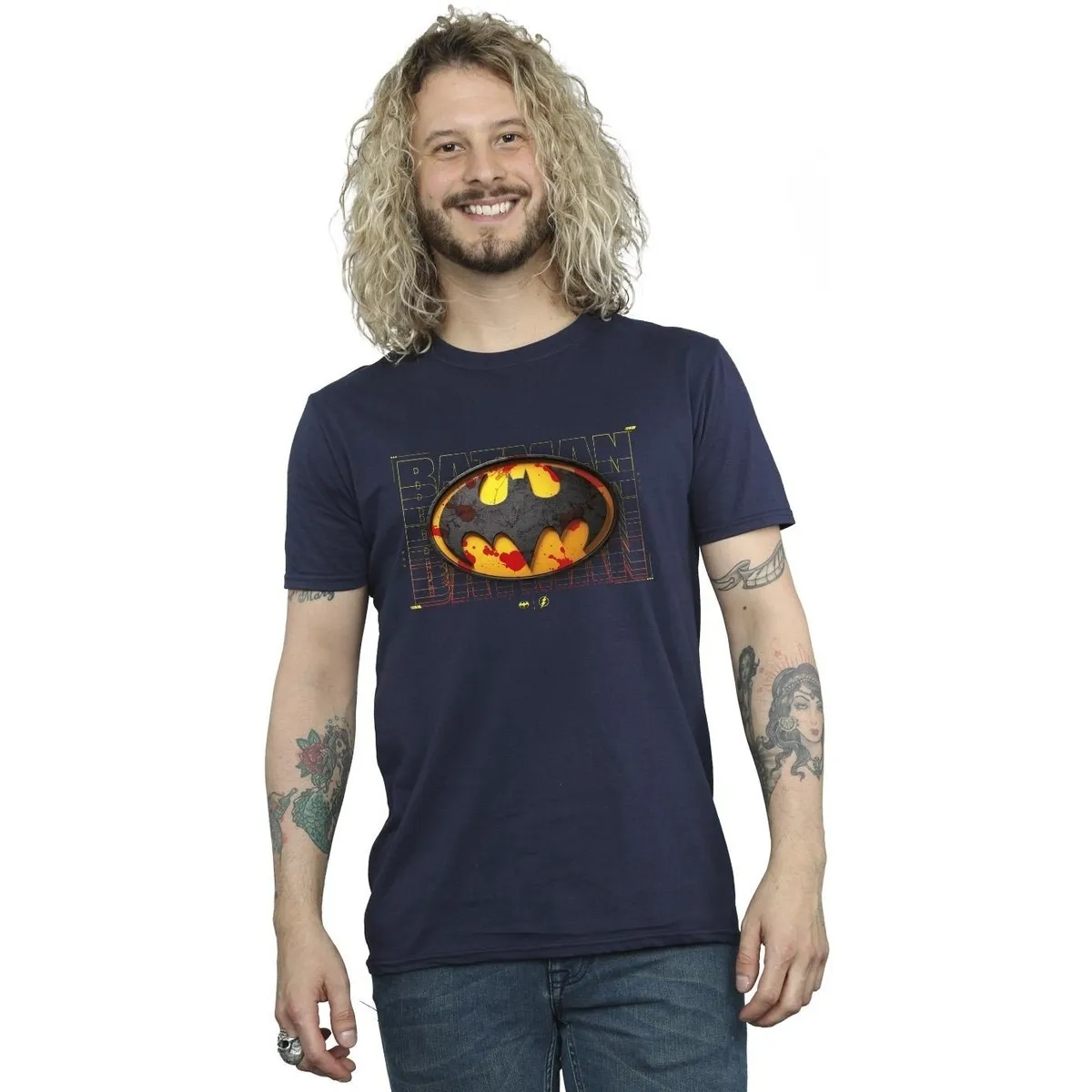 The Flash Batman Red Splatter