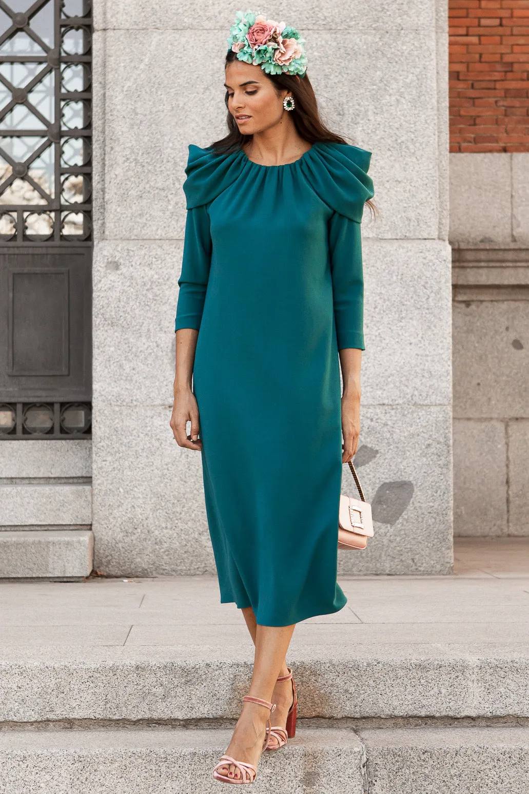 Túnica Corina midi mangas Sample Sale