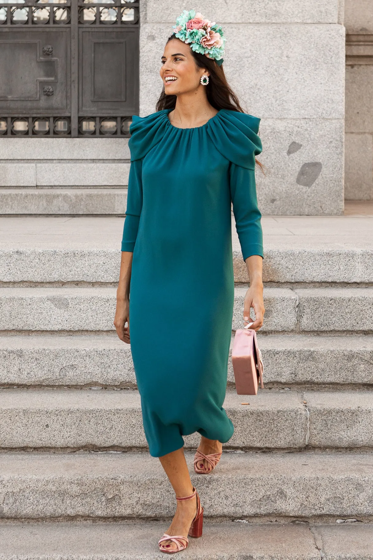 Túnica Corina midi mangas Sample Sale