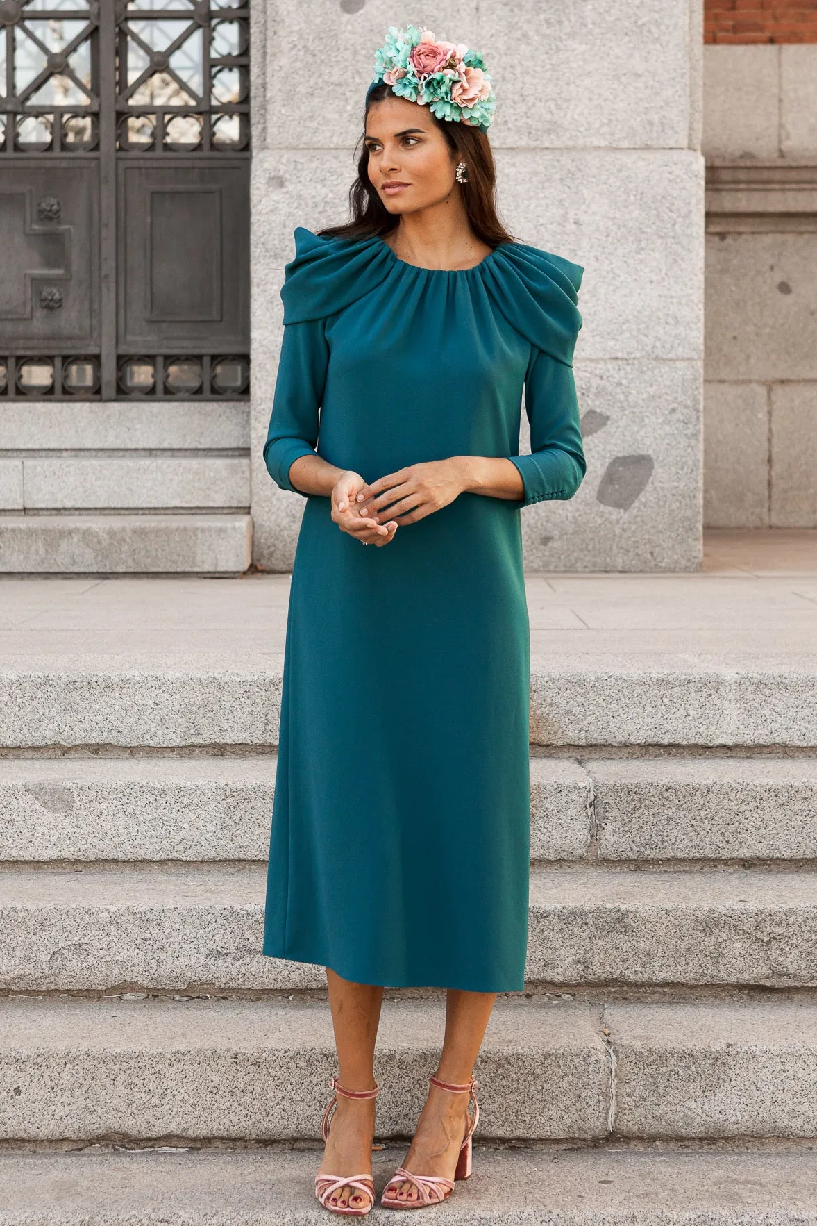 Túnica Corina midi mangas Sample Sale
