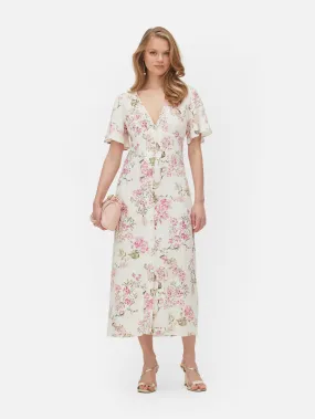 Vestido estilo vintage con botones