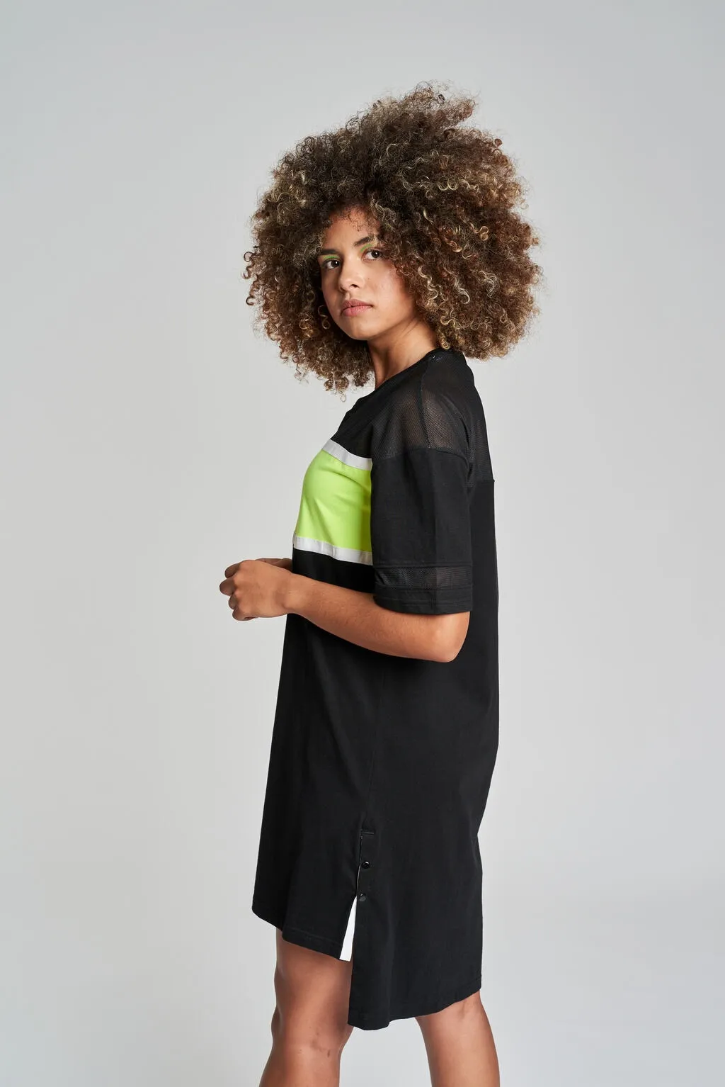 Vestido Umbro Alto Black / Green / White
