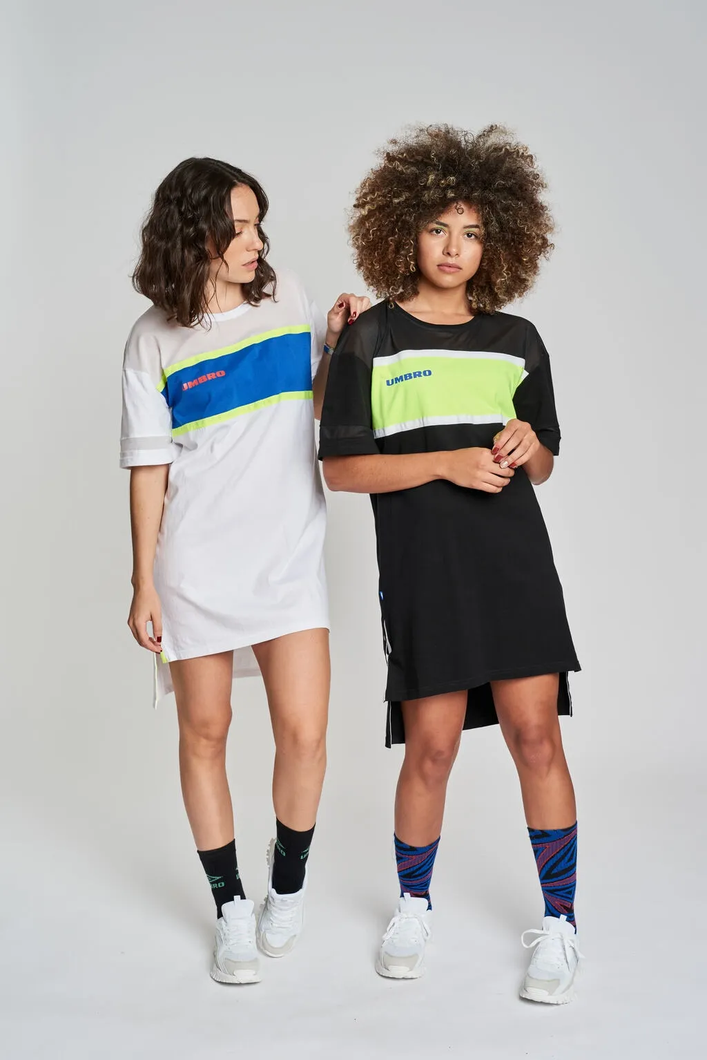 Vestido Umbro Alto Black / Green / White