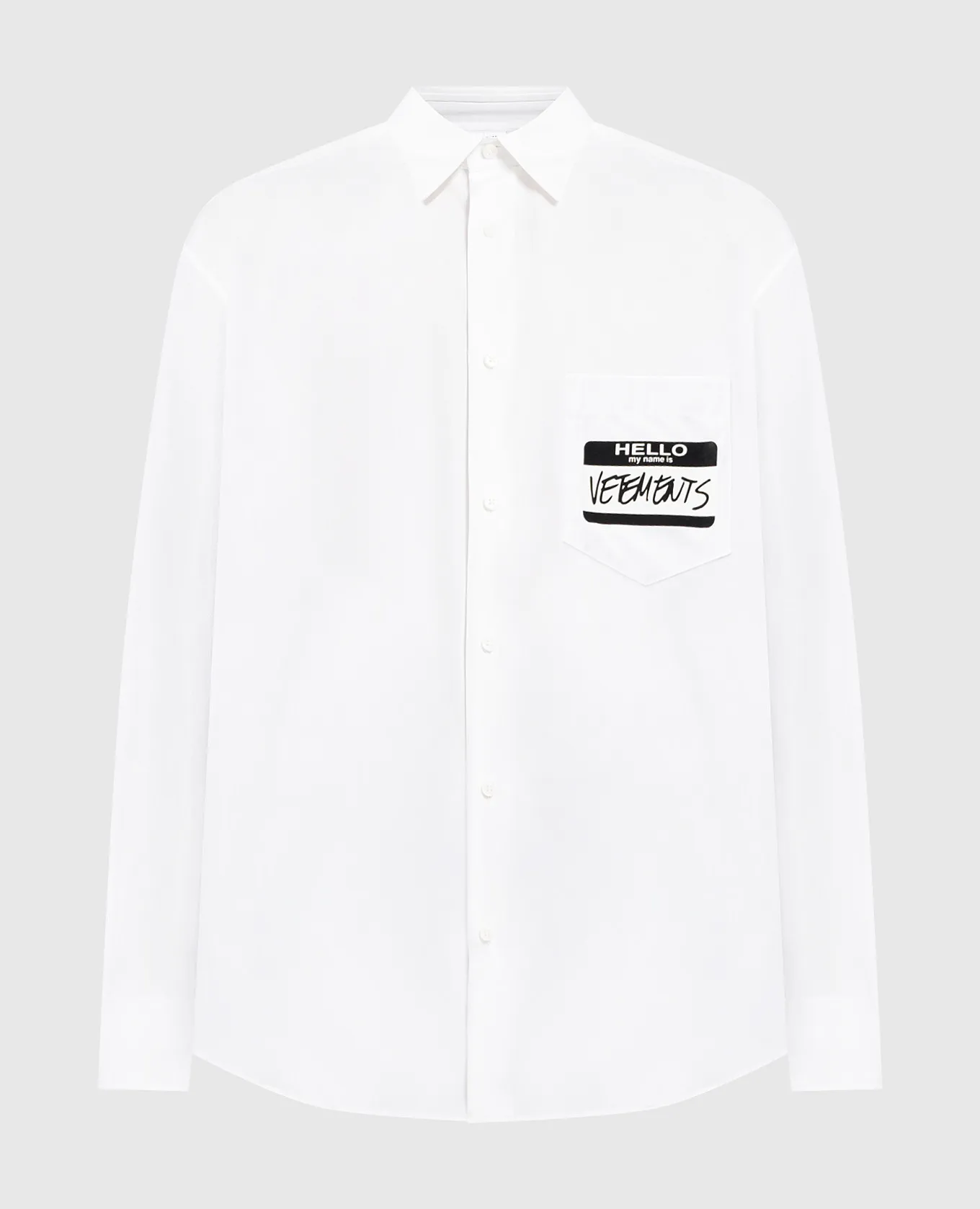 Vetements White shirt with logo