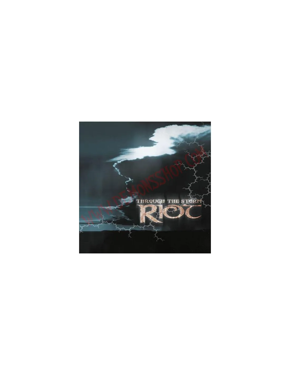 VINILO LP RIOT  THROUGH THE STORM