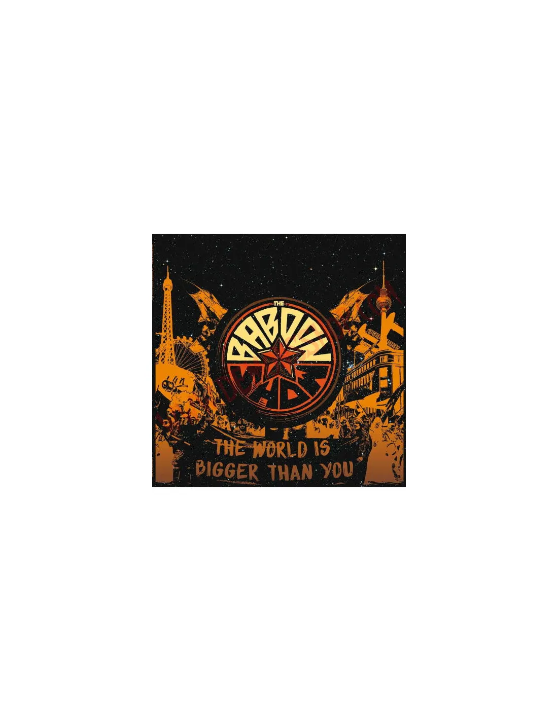 Vinilo LP The Baboon Show ‎– The World Is Bigger Than You