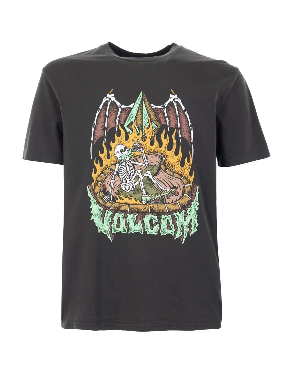 VOLCOM  CAMISETA NEGRA NOFING HOMBRE