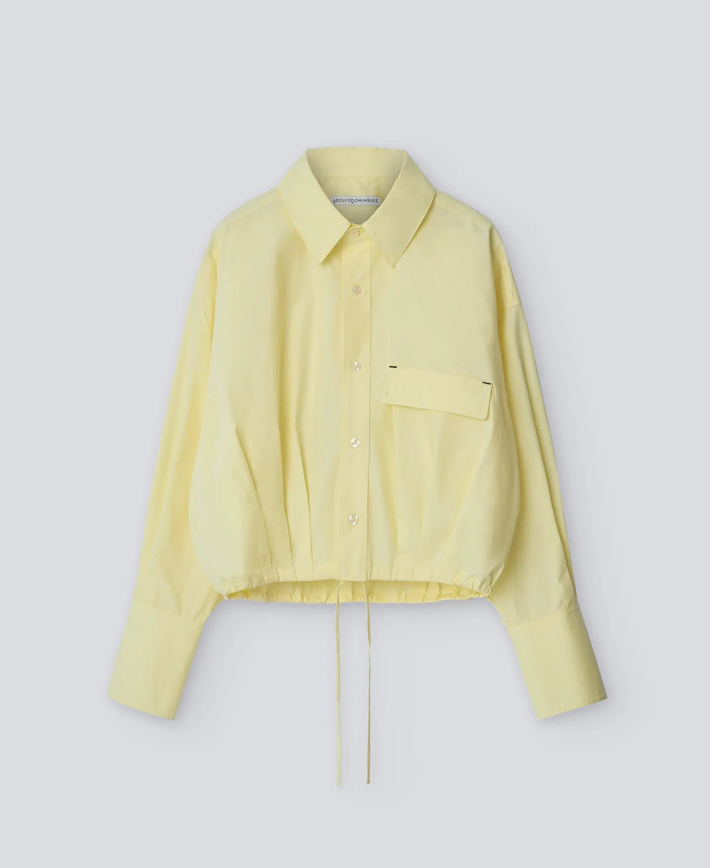 Yellow shirt woman