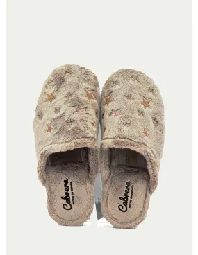 ZAPATILLAS DE CASA CABRERA 4461 TAUPE 