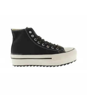 Zapatillas Doble Botín negro