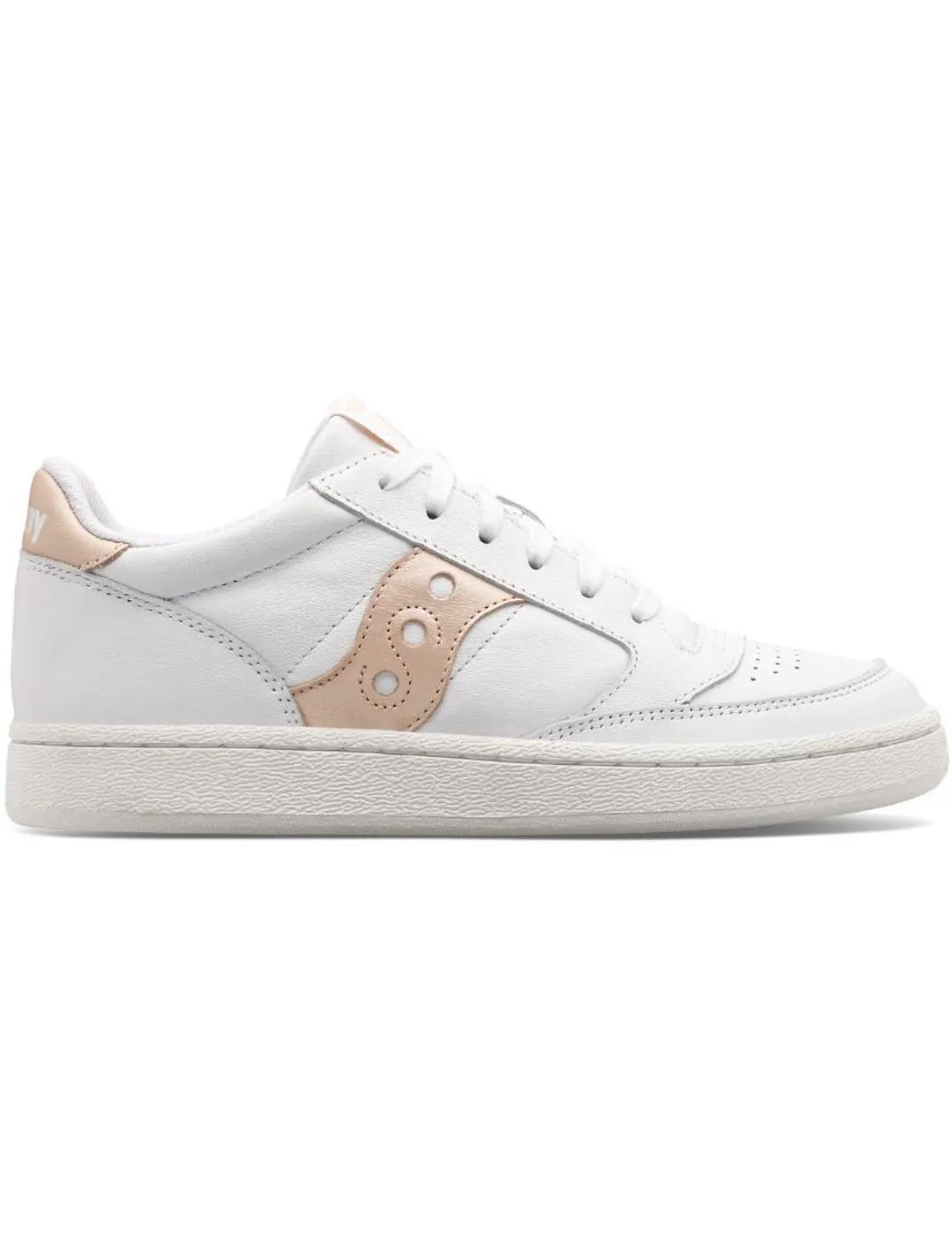 ZAPATILLAS SAUCONY COURT BLANCO/BEIGE MUJERA