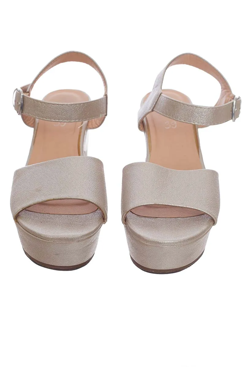 ZAPATOS COLOR DORADO  SYBILLA
